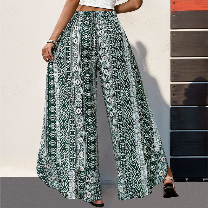 Trendy Summer Wide-Leg Pants - Image 10