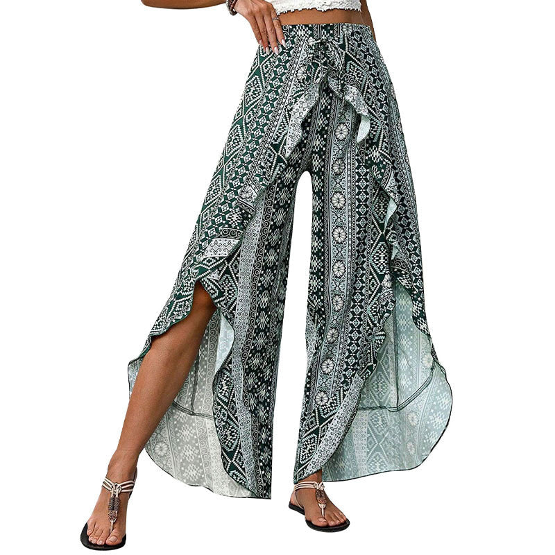 Trendy Summer Wide-Leg Pants - Image 6
