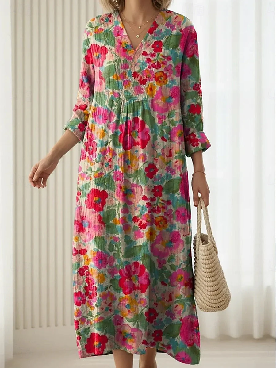 Versatile Lifestyle Midi Dress