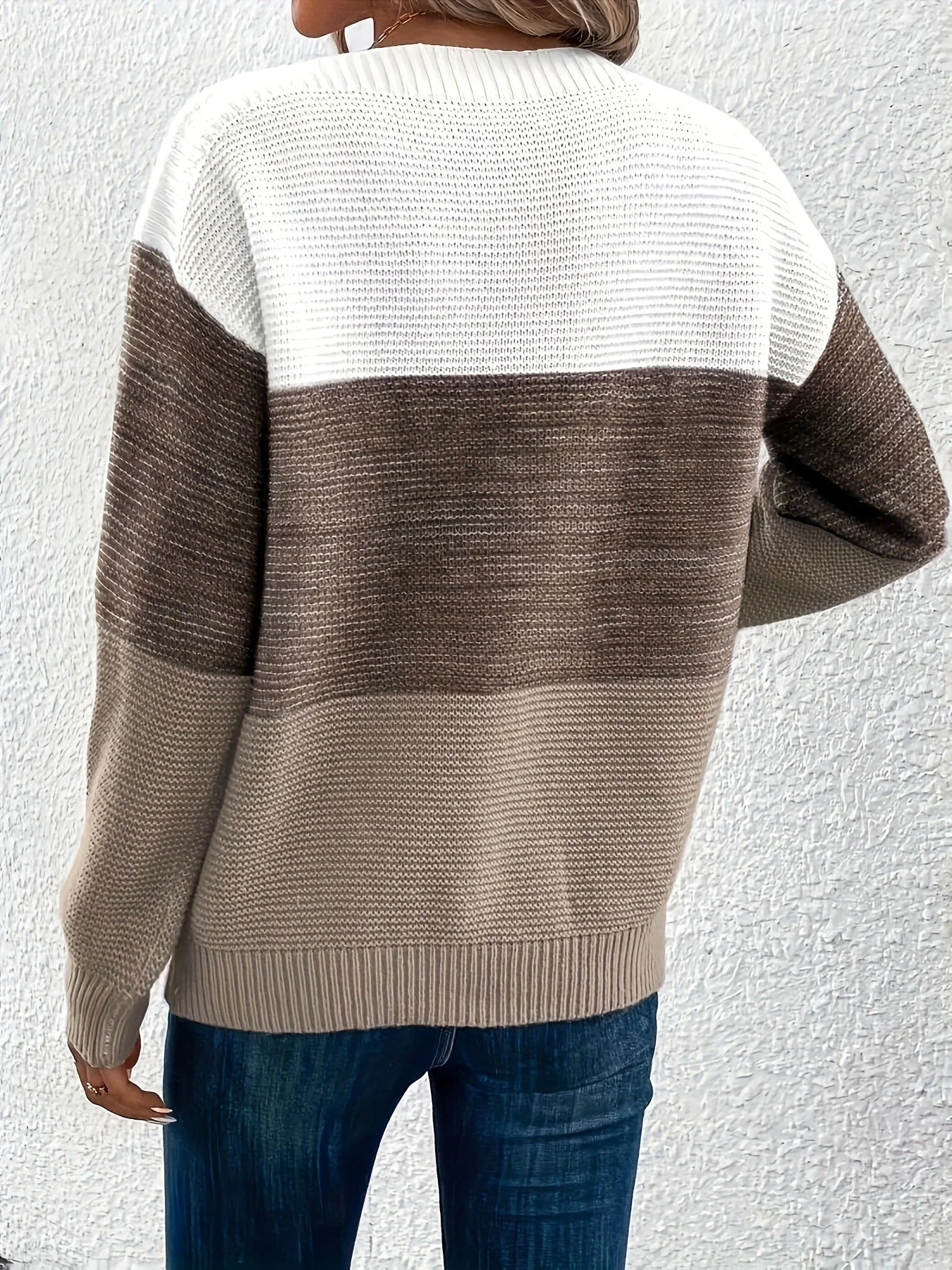 Versatile Long Sleeved Sweater - Image 7
