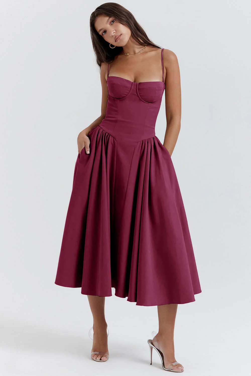 Vintage Cross-Border Fashionable Tank Long Dress - Image 8