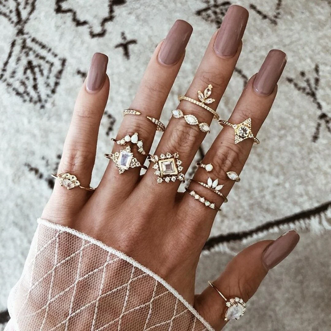 Vintage Unique Ring Set - Image 11