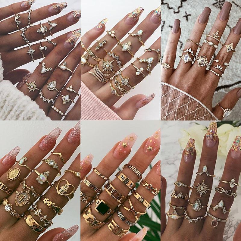 Vintage Unique Ring Set - Image 2