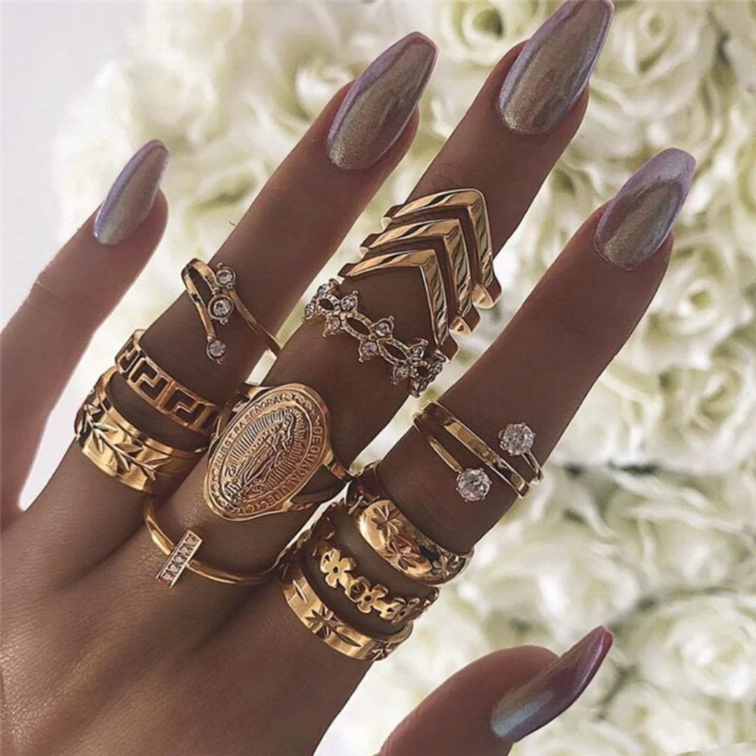Vintage Unique Ring Set - Image 24