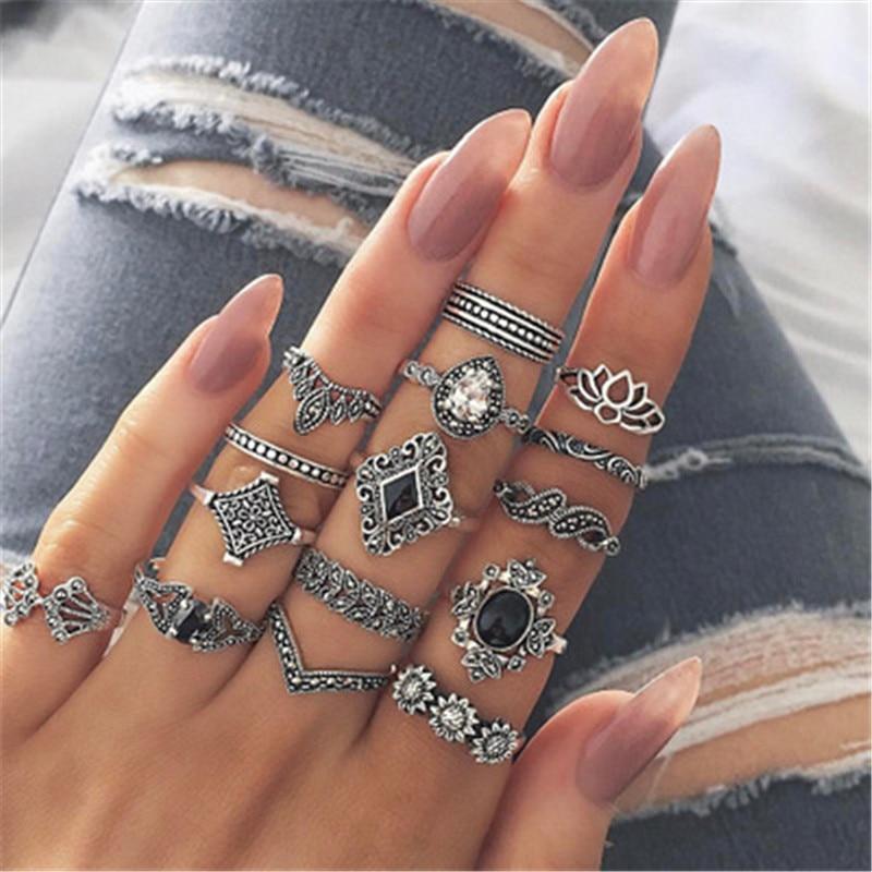 Vintage Unique Ring Set - Image 37