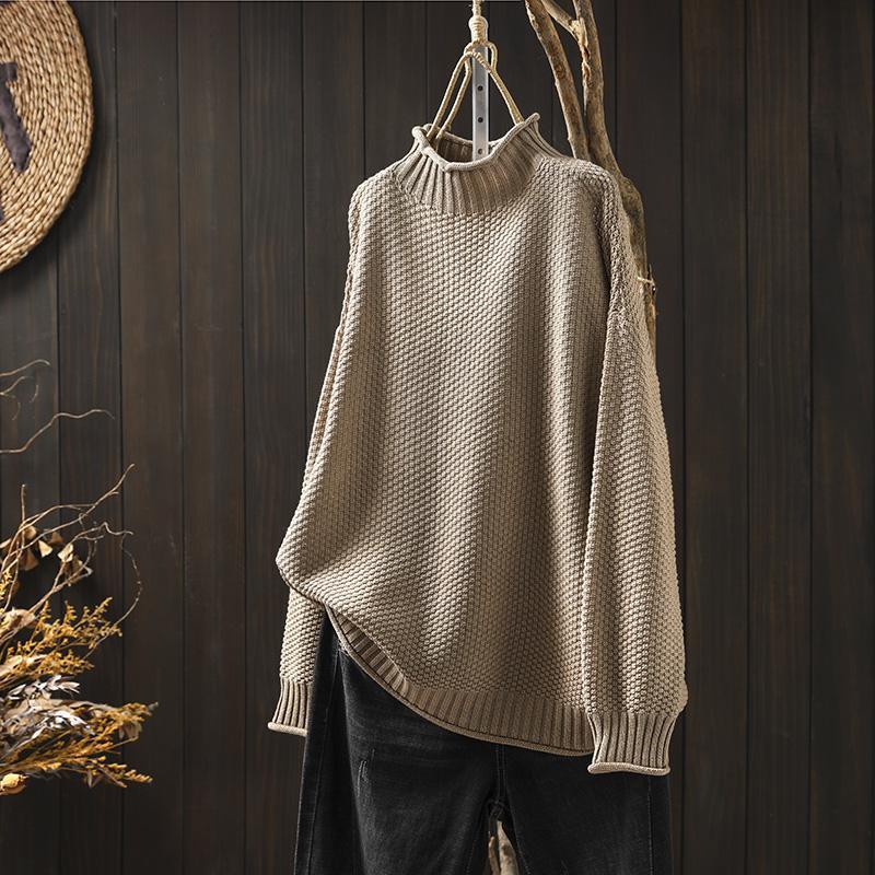 Warm Everyday Knitted Winter Sweater - Image 12