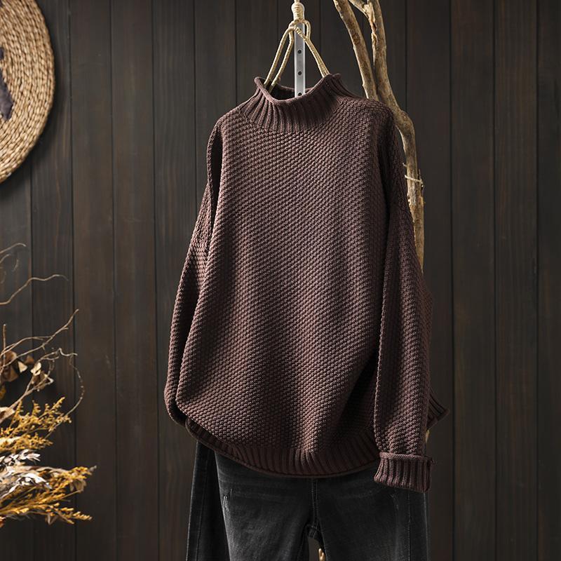 Warm Everyday Knitted Winter Sweater - Image 9