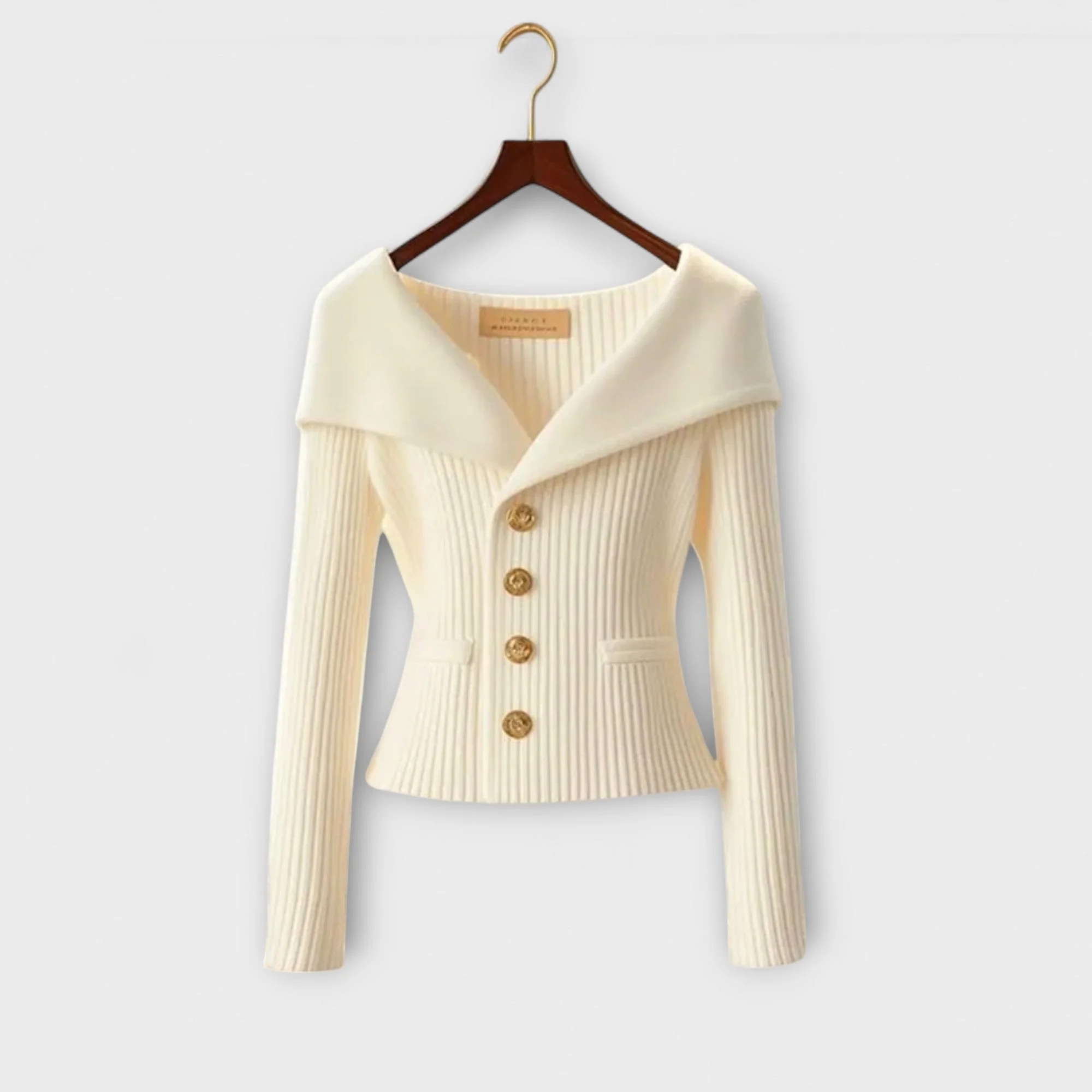 Warm Textured Knit Jacket for Women - Image 12