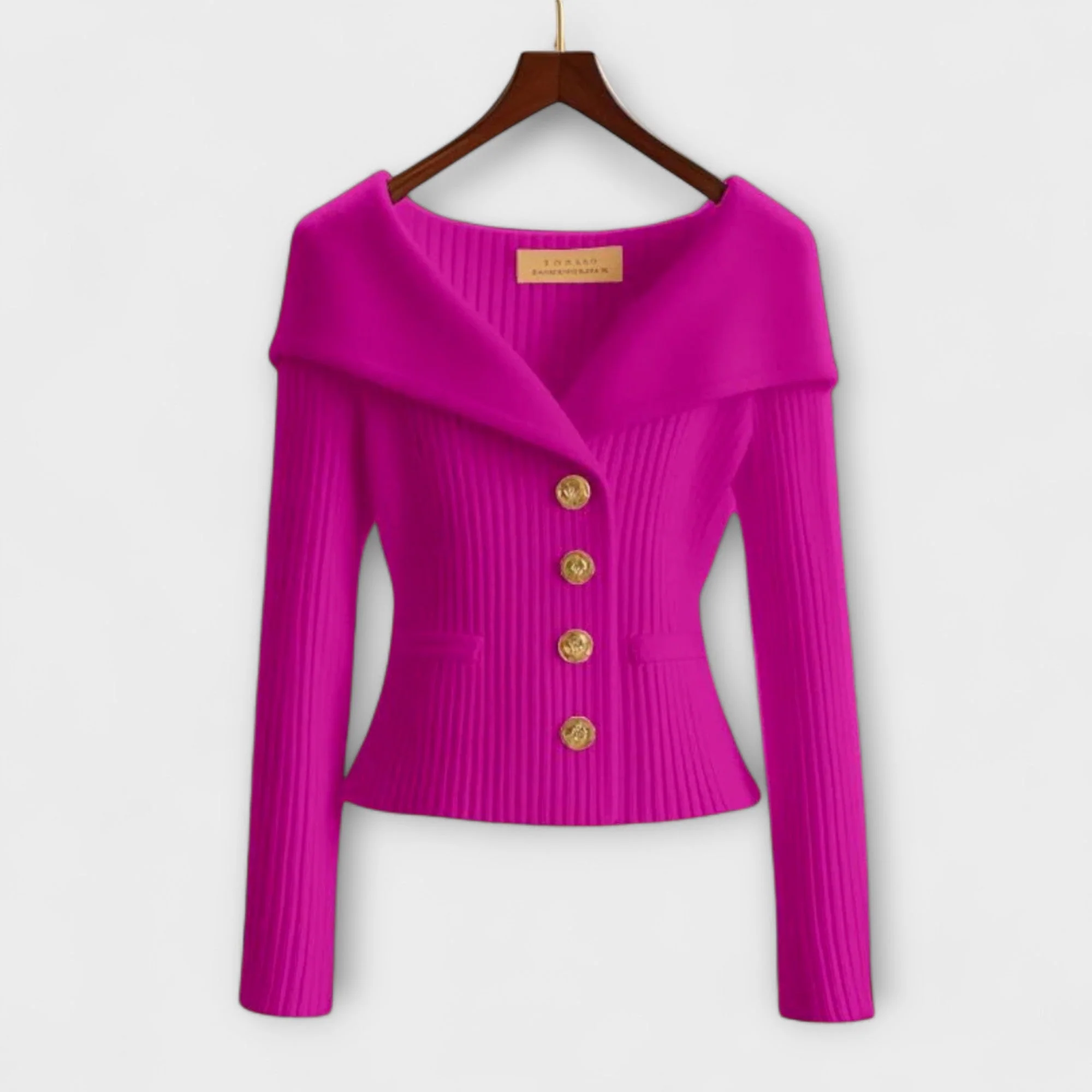 Warm Textured Knit Jacket for Women - Image 17