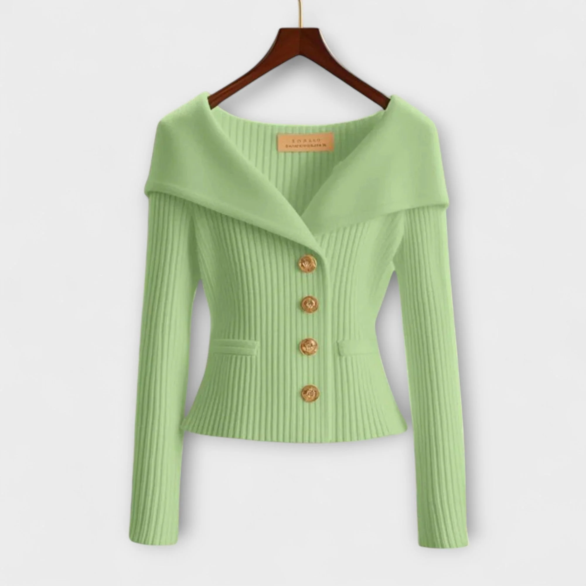 Warm Textured Knit Jacket for Women - Image 19