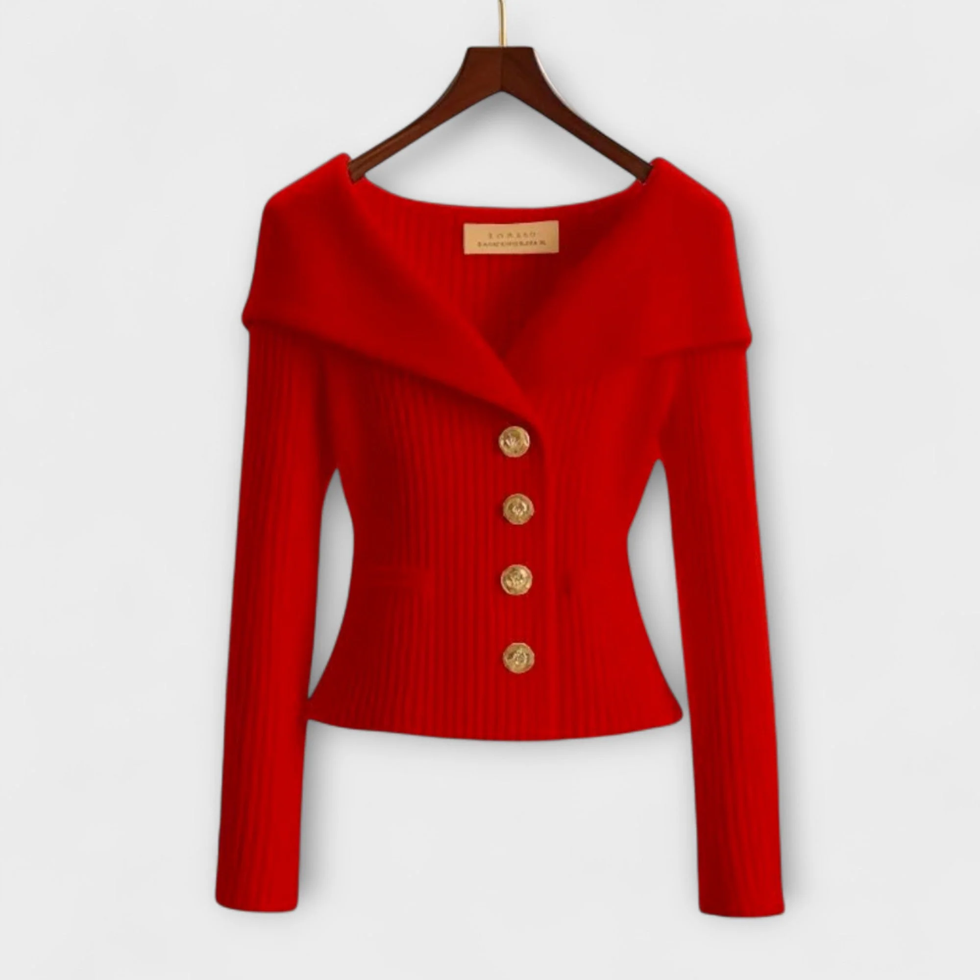Warm Textured Knit Jacket for Women - Image 6