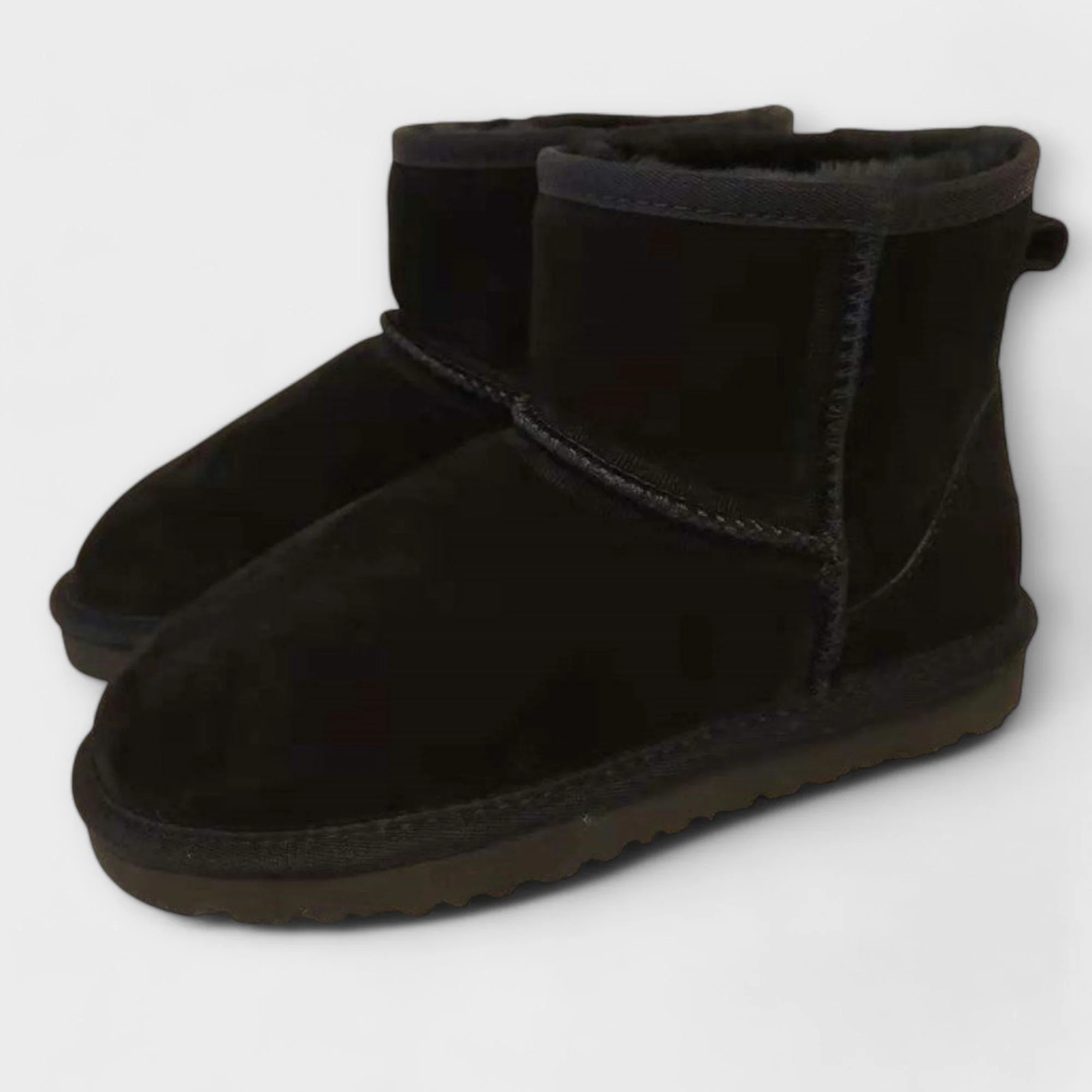 Winter Boots Lined with Ankle Height - Image 11