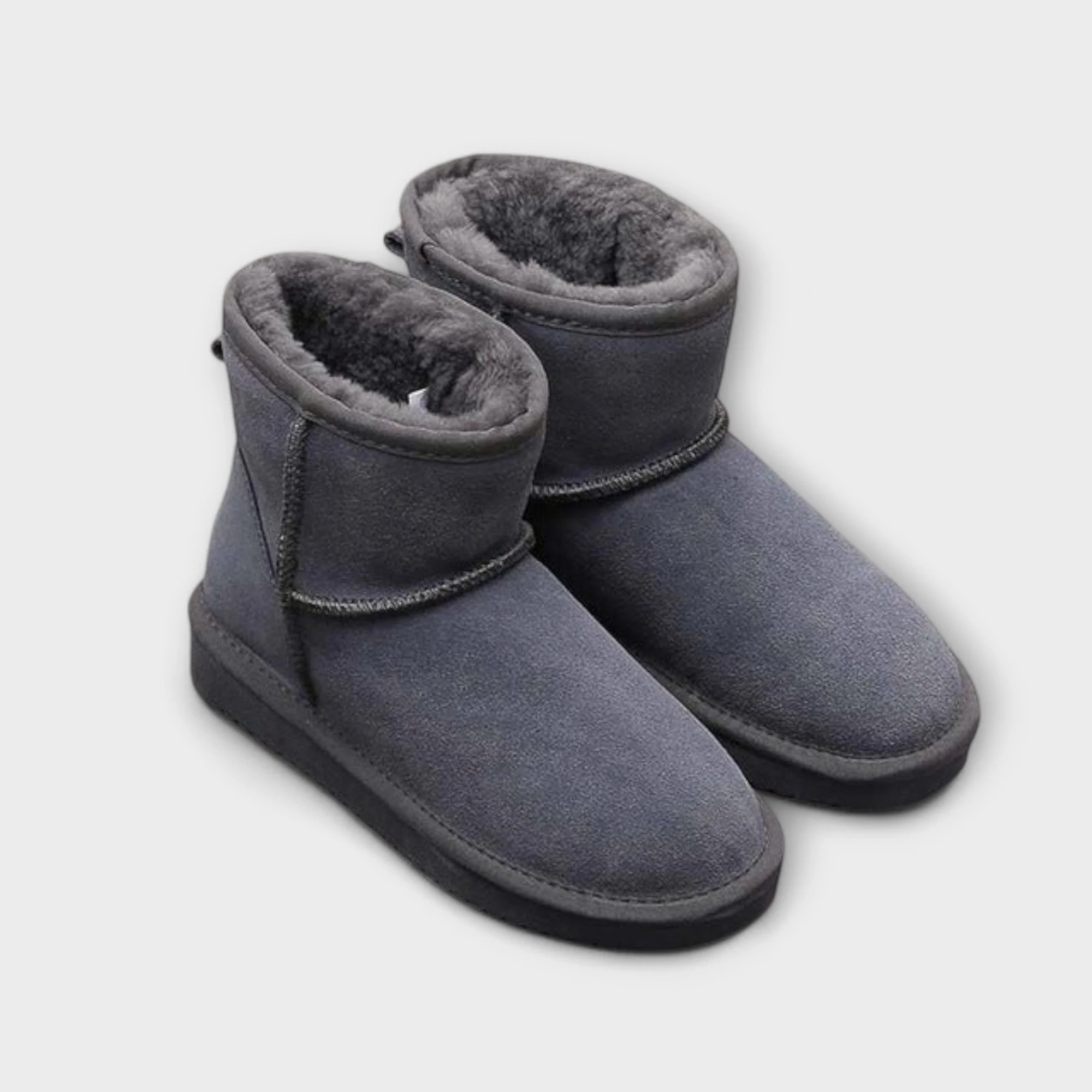 Winter Boots Lined with Ankle Height - Image 8