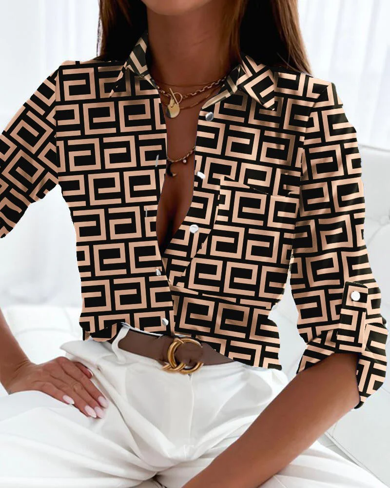 Women’s Fashion Printed Shirt - Image 3
