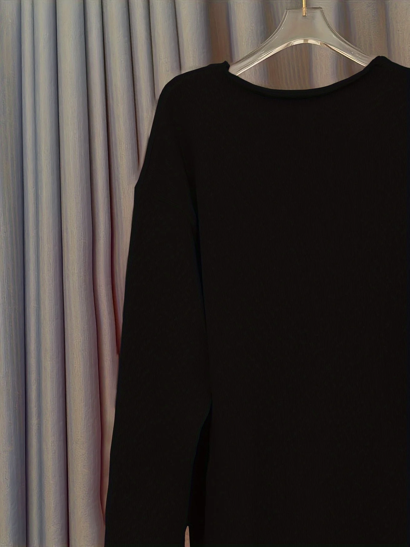 Women’s Plus Size V-Neck Knit Sweater - Image 10