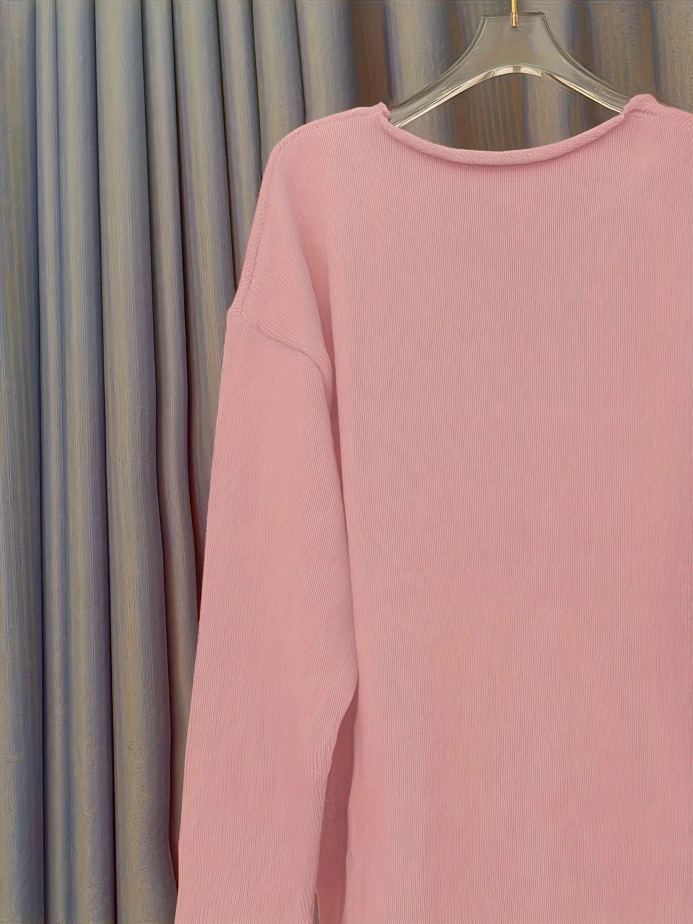 Women’s Plus Size V-Neck Knit Sweater - Image 8