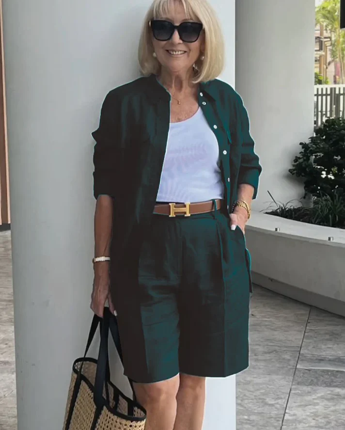 Women's Cardigan Two-Piece Set - Image 13