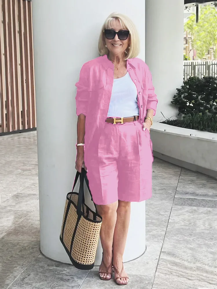 Women's Cardigan Two-Piece Set - Image 14