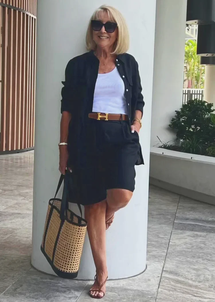 Women's Cardigan Two-Piece Set - Image 4