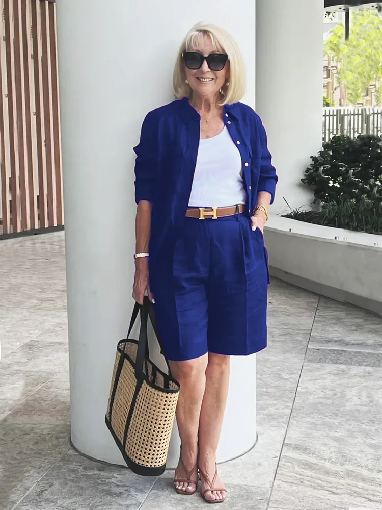 Women's Cardigan Two-Piece Set - Image 9