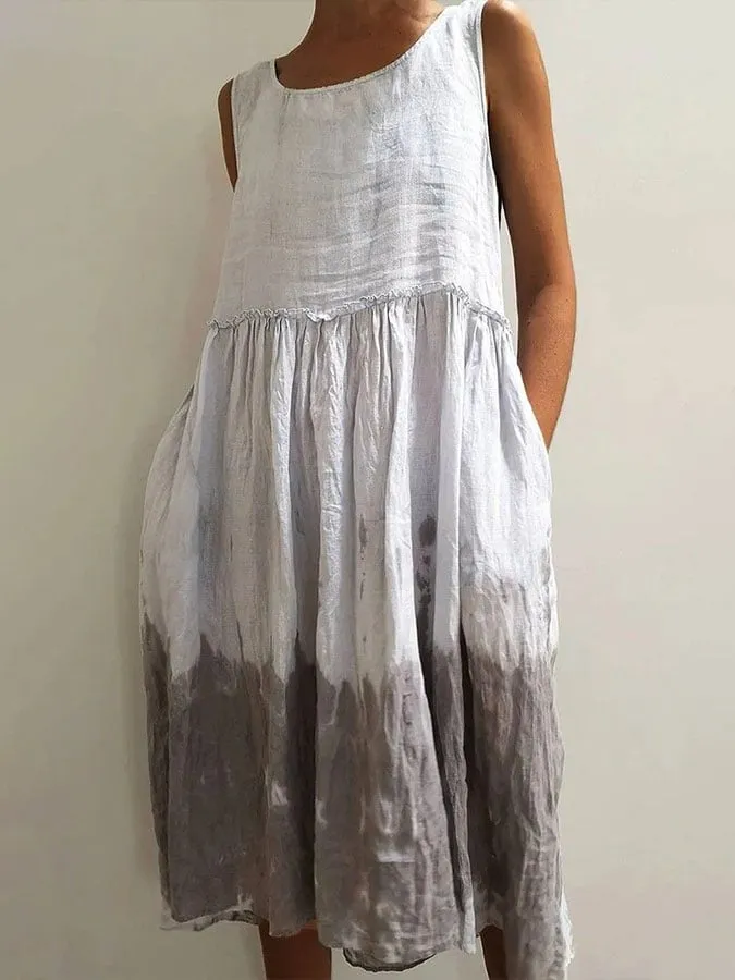 Everyday V-Neck Relaxed Fit Dress - Image 2
