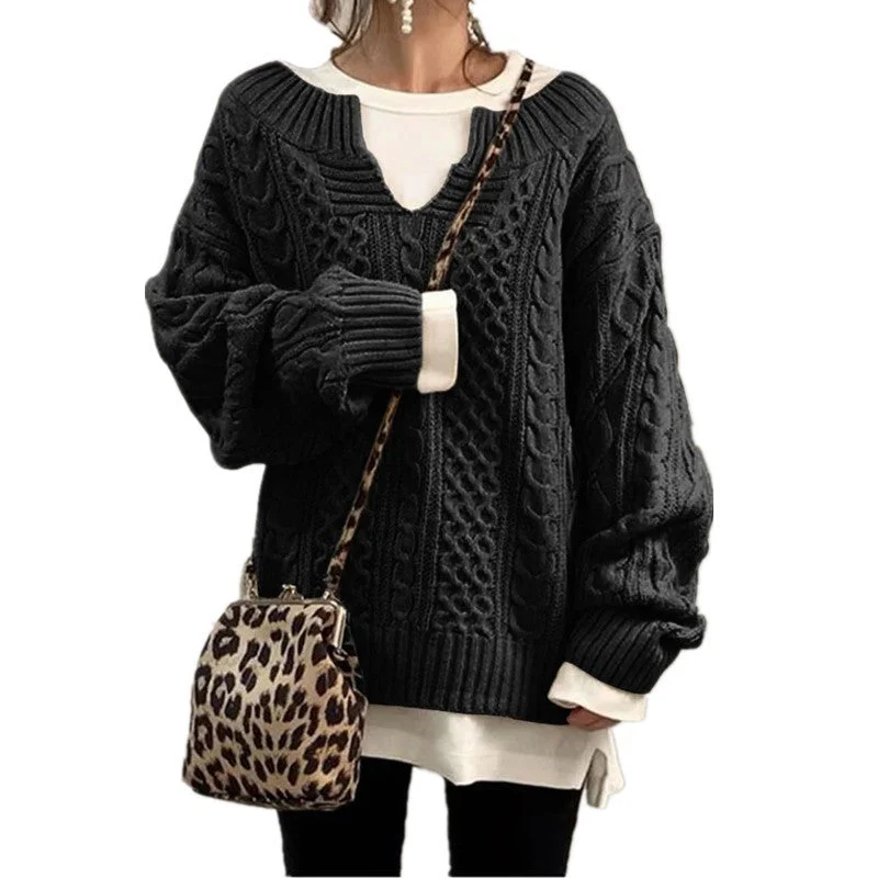 Women's Casual Knitted Sweater - Image 6