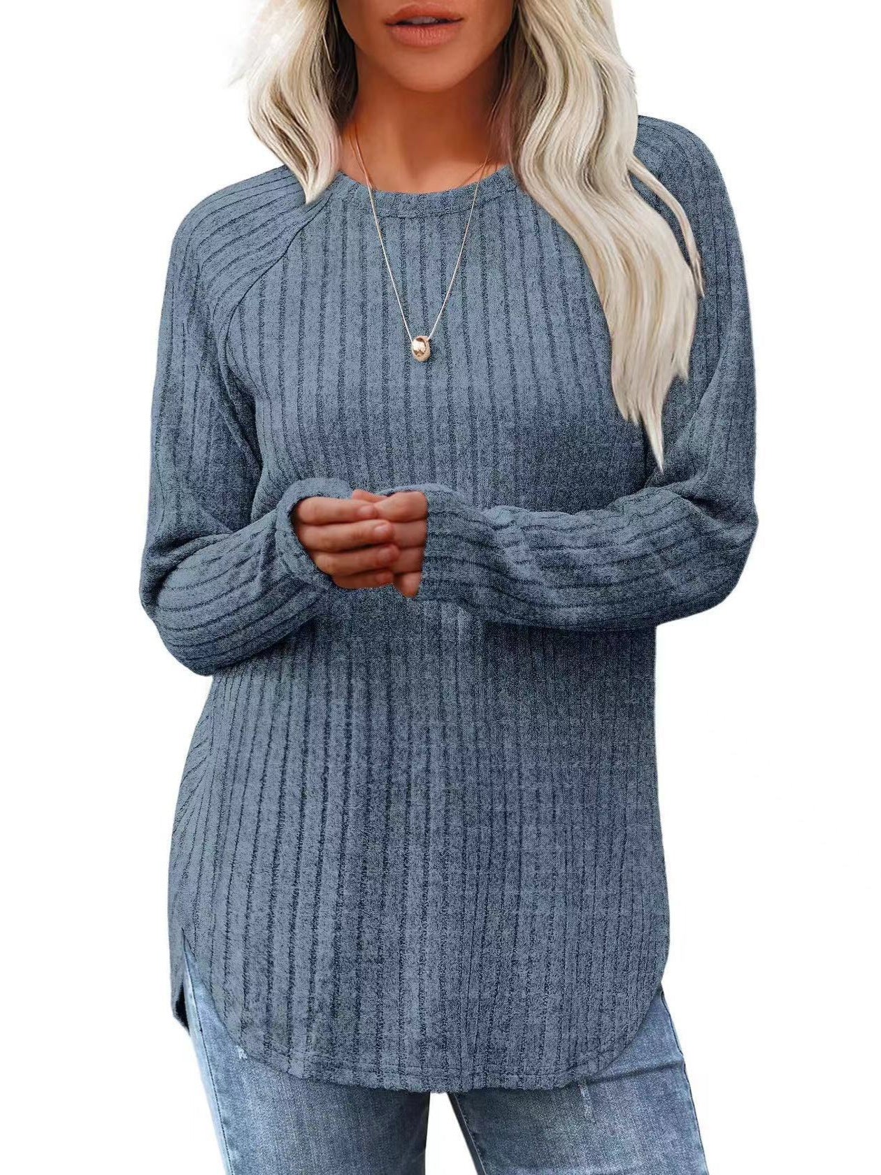 Women's Casual Pullover Sweater - Image 10