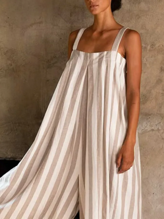Women'S Casual Striped Dress - Image 3