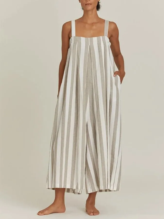 Women'S Casual Striped Dress - Image 4