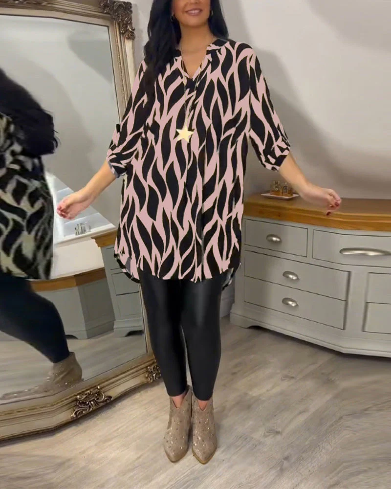 Women's casual versatile blouses - Image 22