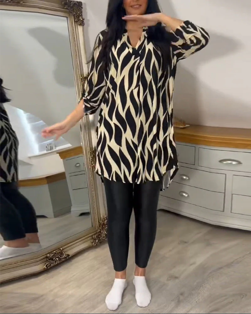 Women's casual versatile blouses - Image 26