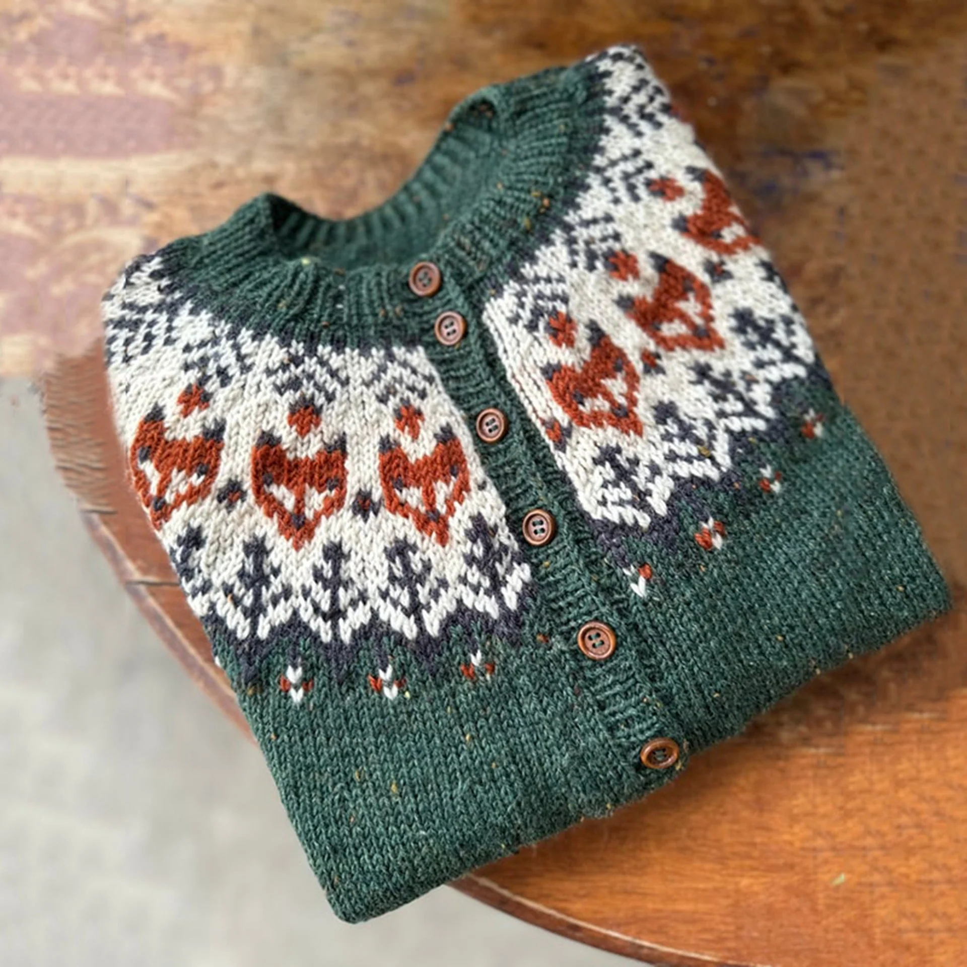 Women's Ethnic Style Cardigan - Image 9