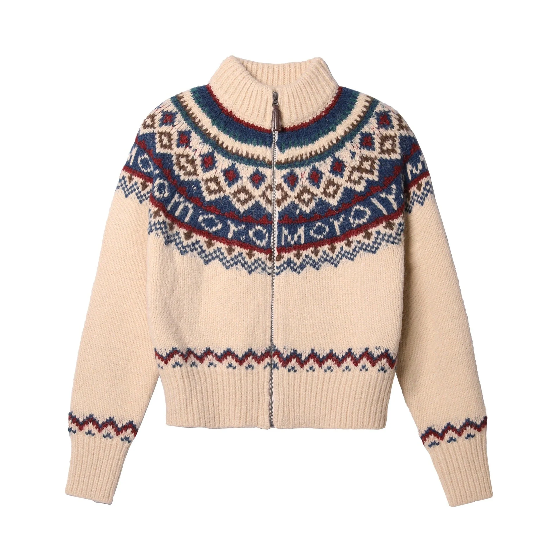 Women's High Collar Knit Sweater - Image 5