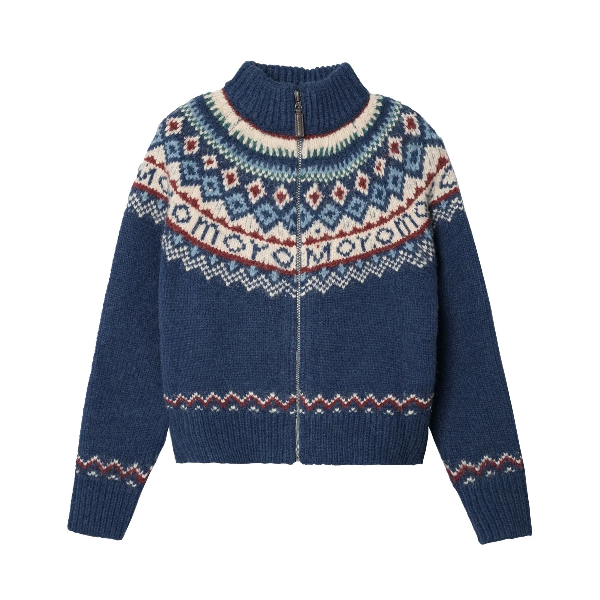 Women's High Collar Knit Sweater - Image 6