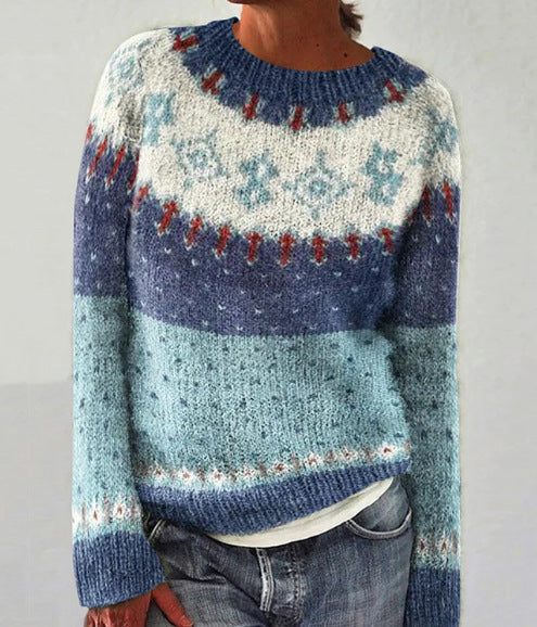 Women's Island Jacquard Sweater - Image 2