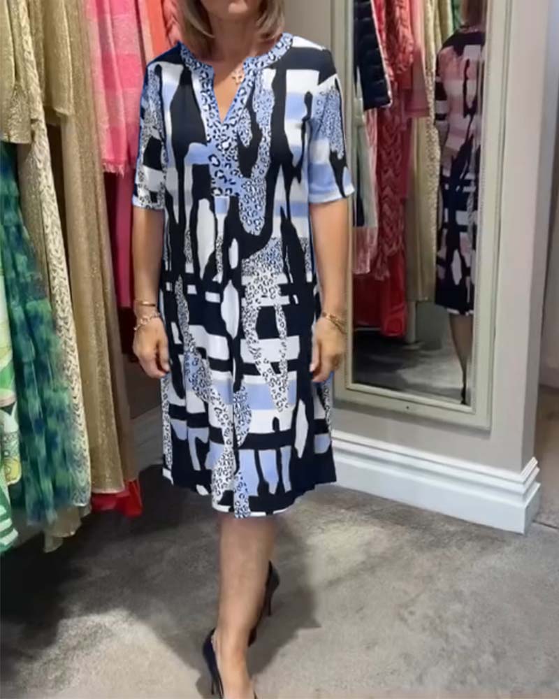 Women's leopard print midi dress - Image 25