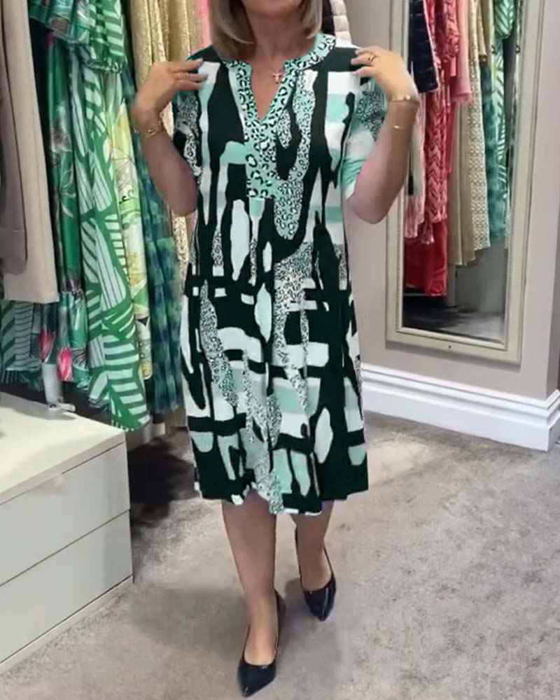 Women's leopard print midi dress - Image 8