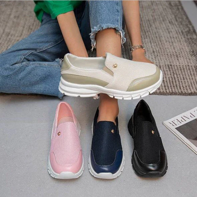 Women's Mesh Comfortable Walking Sneakers - Image 3