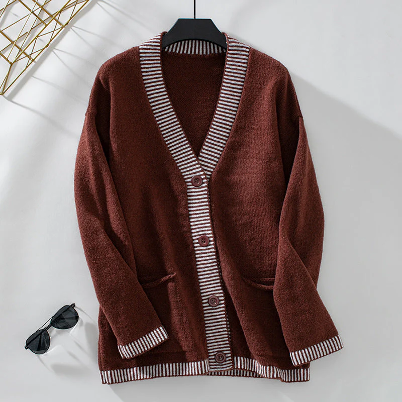Womens Open Front Cardigan - Image 10