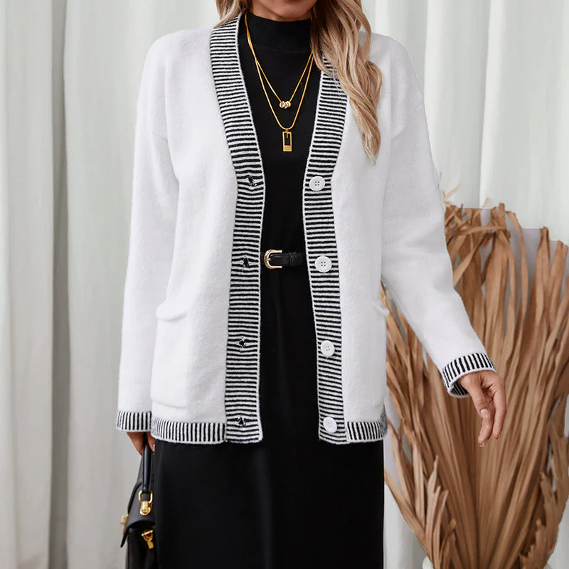 Womens Open Front Cardigan - Image 3