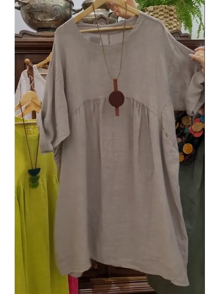 Women's Pocket Casual Dress - Image 4