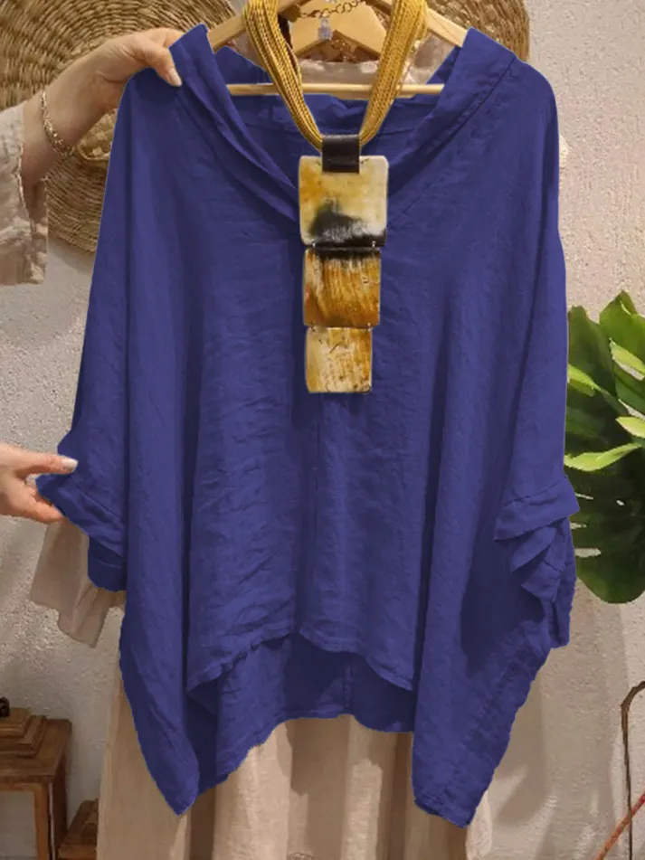 Women's Soft Feel V-Neck Top - Image 10
