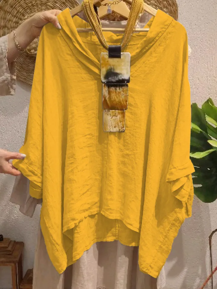 Women's Soft Feel V-Neck Top - Image 5