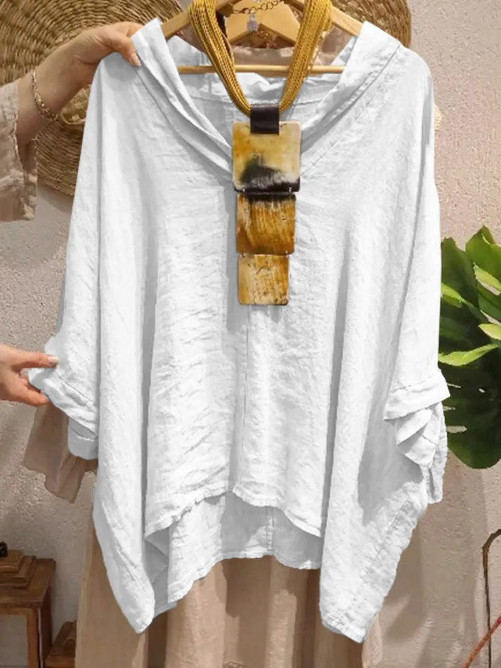 Women's Soft Feel V-Neck Top - Image 6